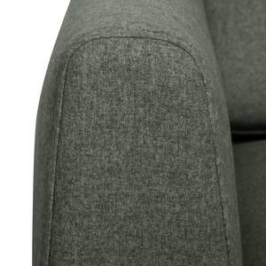 Canapé d’angle Kustavi Tissu structuré - Gris - Largeur : 270 cm