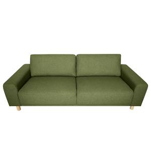 Sofa Kotila (3-Sitzer) Strukturstoff - Olivgrün