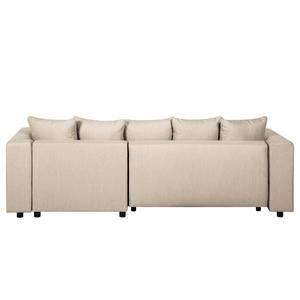 Ecksofa Kajava Strukturstoff - Beige