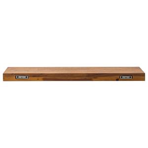 Wandplank MANCHESTER massief acaciahout - Breedte: 90 cm