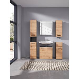 Armoire de toilette Storm Argent cendré