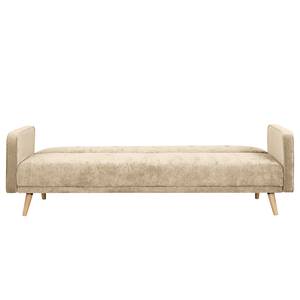 Divano letto Daru Velluto - Velluto Niks: beige