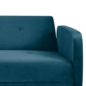 Canapé convertible Daru IV Velours - Bleu foncé