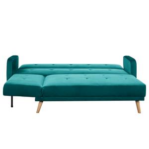 Canapé d’angle Daru III Velours - Turquoise