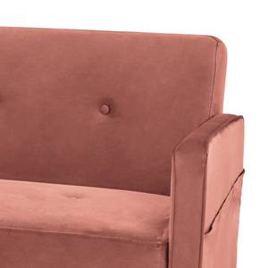 Ecksofa Daru III Samt - Mauve