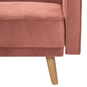 Ecksofa Daru III Samt - Mauve