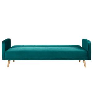 Canapé convertible Daru IV Velours - Turquoise