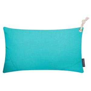 Housse de coussin Capri Polyacrylique - Turquoise - 50 x 30 cm