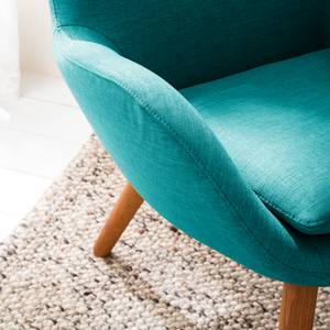 Fauteuil Ullava II Bleu pétrole