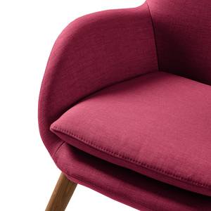 Sessel Ullava II Flachgewebe - Fuchsia