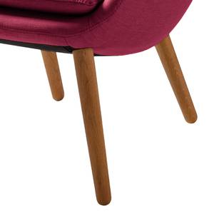 Fauteuil Ullava II vlakweefsel - Fuchsia