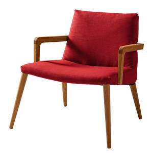 Fauteuil Sonka II Rouge - Avec accoudoirs