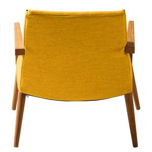 Fauteuil Sonka II Jaune solaire - Avec accoudoirs