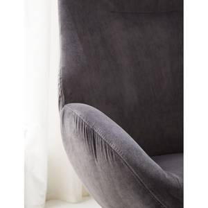 Fauteuil relax Rasti velours