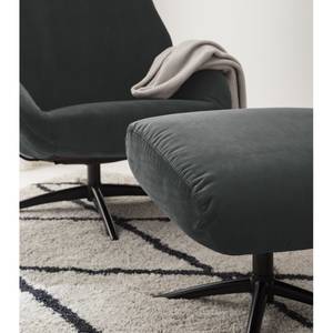 Fauteuil relax Rasti velours