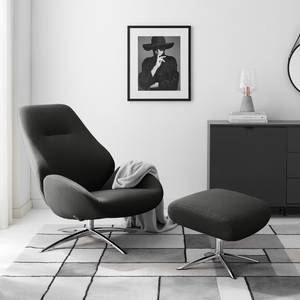 Fauteuil relax Rasti velours