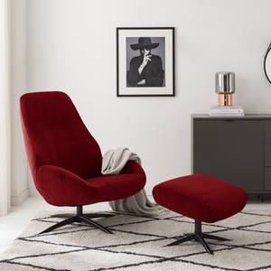 Fauteuil relax Rasti velours