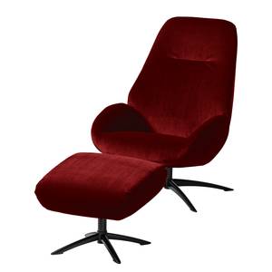 Fauteuil relax Rasti velours