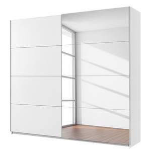 Armoire à portes coulissantes Salton Blanc mat - Largeur : 200 cm