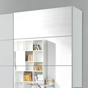 Armoire à portes coulissantes Salton Blanc mat - Largeur : 200 cm