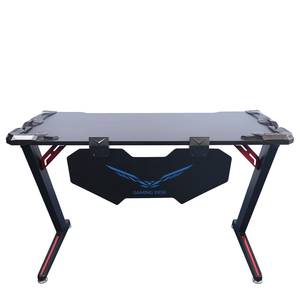 Gaming tafel Trevor metaal - carbon look/zwart