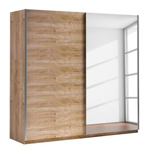 Armoire à portes coulissantes Salton Imitation noyer - Largeur : 200 cm