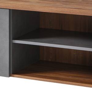 Tv-meubel Marton Stirling eikenhouten look/antracietkleurig