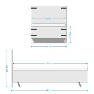 Bedframe Butte 90 x 200cm