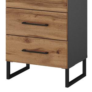 Kommode Butte I Grau - Holzwerkstoff - 47 x 92 x 44 cm