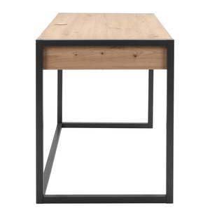 Bureau Denville Artisan eikenhouten look/antracietkleurig