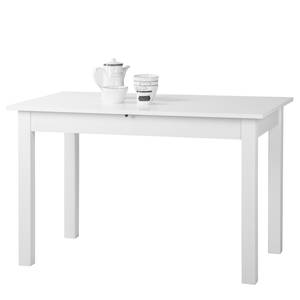 Eettafel Cookson (verlengbaar ) - mat wit - 120 x 70 cm