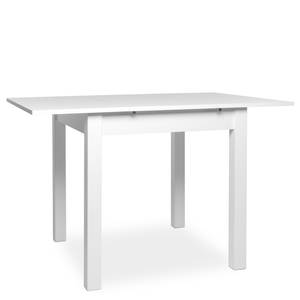 Eettafel Cookson (verlengbaar ) - mat wit - 80 x 80 cm