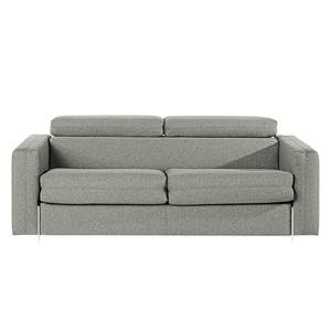 Schlafsofa Wissant mit Matratze Antiklederlook - Grau