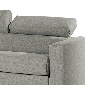 Schlafsofa Wissant mit Matratze Antiklederlook - Grau