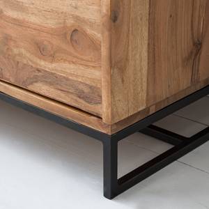 Sideboard Woodson II Akazie massiv / Metall - Akazie Hellbraun