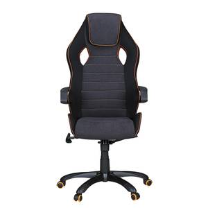 Gaming Chair Vance Webstoff / Flachgewebe - Schwarz / Orange