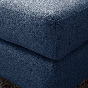 Poggiapiedi COSO Classic+ Tessuto - Tessuto Inze: blu - Larghezza: 64 cm - Cromo lucido
