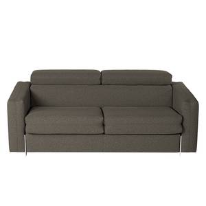 Schlafsofa Wissant mit Matratze Antiklederlook - Anthrazit