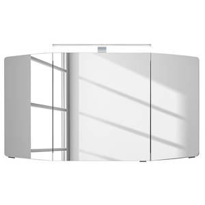 Spiegelschrank Cassca Inklusive Beleuchtung - Graphit - Breite: 120 cm