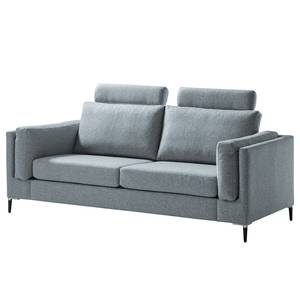2,5-Sitzer Sofa COSO Classic+ Webstoff - Webstoff Inze: Graublau - Schwarz
