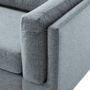 3-Sitzer Sofa COSO Classic+ Webstoff - Webstoff Inze: Graublau - Schwarz