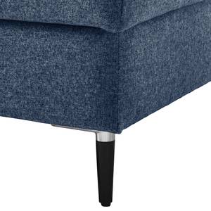 Repose-pieds COSO Classic+ Tissu - Tissu Inze: Bleu - Largeur : 95 cm - Noir