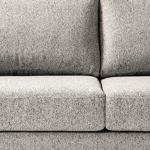3-Sitzer Sofa COSO Classic+ Webstoff - Chenille Rufi: Beige - Eiche Dunkel