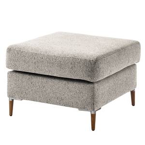 Polsterhocker COSO Classic+ Webstoff - Chenille Rufi: Beige - Breite: 64 cm - Eiche Dunkel