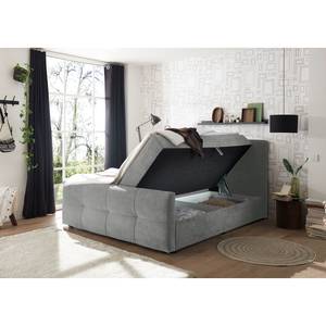 Letto imbottito Back Cove Grigio