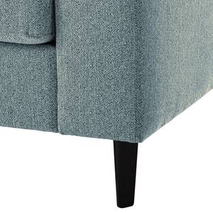 3-Sitzer Sofa COSO Classic Webstoff - Stoff Lica: Petrol - Buche