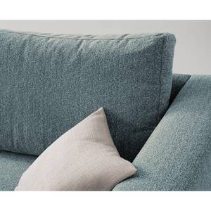 3-Sitzer Sofa COSO Classic Webstoff - Stoff Lica: Petrol - Buche