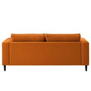 2,5-Sitzer Sofa COSO Classic Webstoff - Webstoff Milan: Rostbraun - Buche