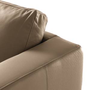 2,5-Sitzer Sofa COSO Classic Echtleder - Echtleder Neto: Taupe - Buche