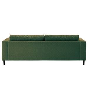 3-Sitzer Sofa COSO Classic Webstoff - Stoff Lica: Grün - Buche